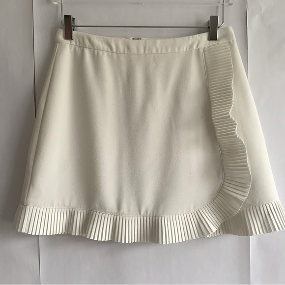 Ted Baker Avelina Ruffle mini skirt ivory white - Picture 6 of 15
